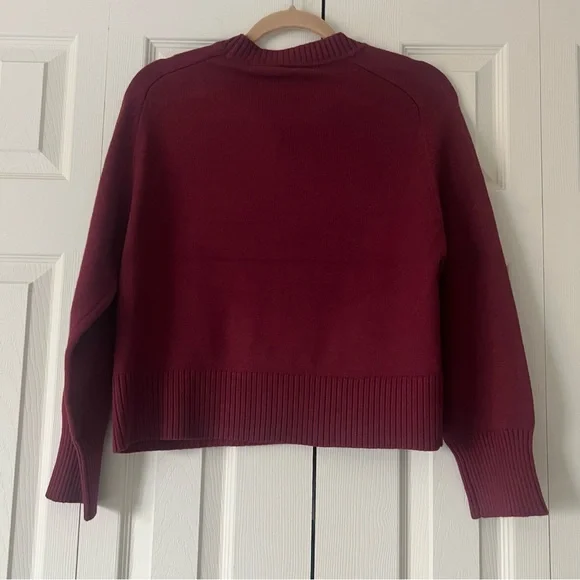 Women's  TRUTH Burgundy Sweater size S - Picture 3 of 4